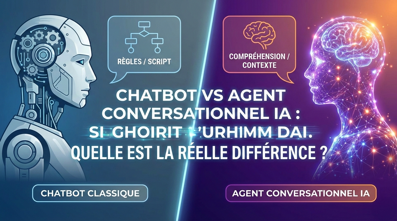 Chatbot vs Agent Conversationnel IA : Quelle est la réelle différence ?